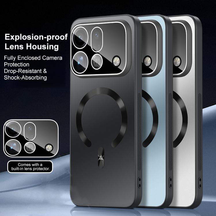 For OPPO Find X9s Pro 5G Ice Magnetic Explosion-proof Lens Film PC Phone Case