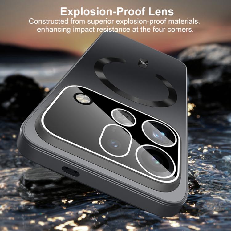 For OPPO Find X9s Pro 5G Ice Magnetic Explosion-proof Lens Film PC Phone Case