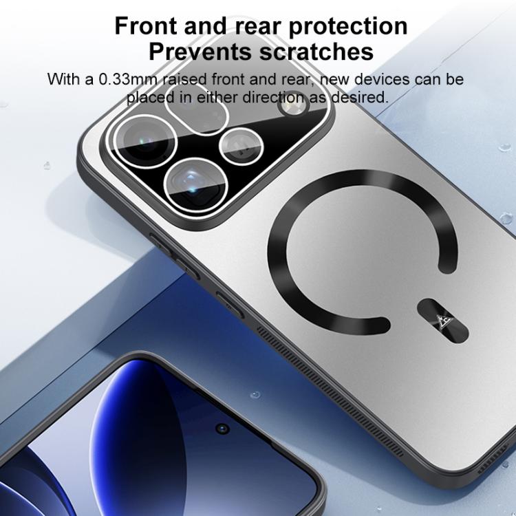 For OPPO Find X9s Pro 5G Ice Magnetic Explosion-proof Lens Film PC Phone Case