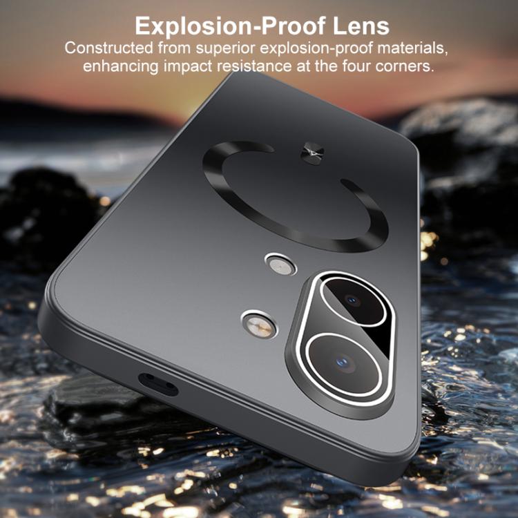 For Redmi Turbo 5 / Poco X8 Pro 5G Ice Magnetic Explosion-proof Lens Film PC Phone Case