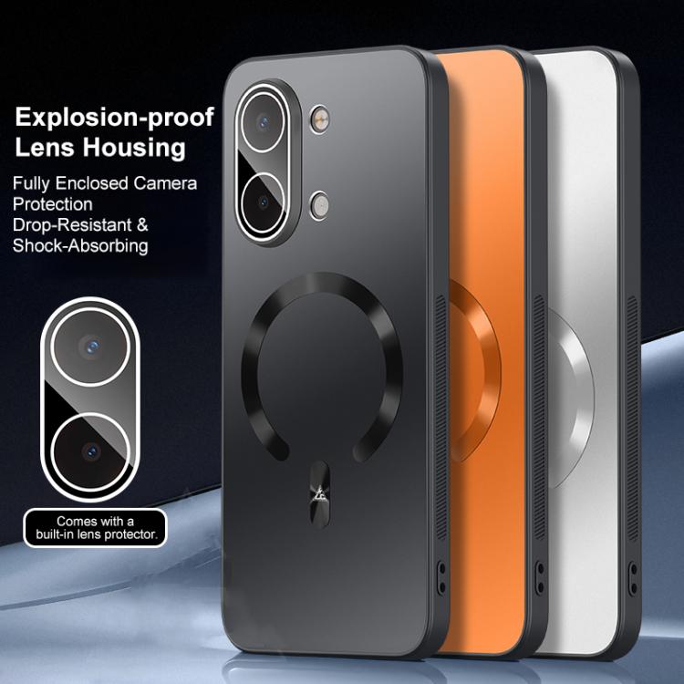 For Redmi Turbo 5 Max / Poco X8 Pro Max Ice Magnetic Explosion-proof Lens Film PC Phone Case