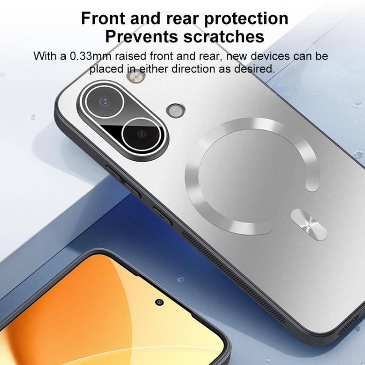 For Redmi Turbo 5 Max / Poco X8 Pro Max Ice Magnetic Explosion-proof Lens Film PC Phone Case