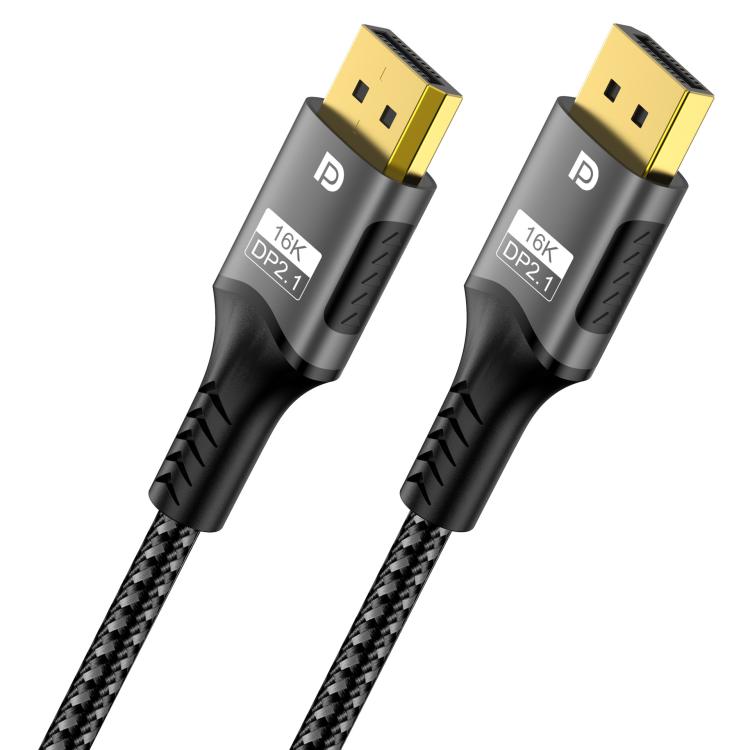 WG230 8K 120Hz DP2.1 to DP2.1 High Bandwidth High Refresh Rate Video Cable, Length:3m