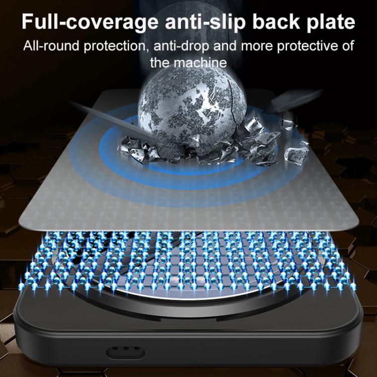 For Xiaomi 15 Ultra Ice Magnetic Straight Edge Lens Holder Magnetic Phone Case