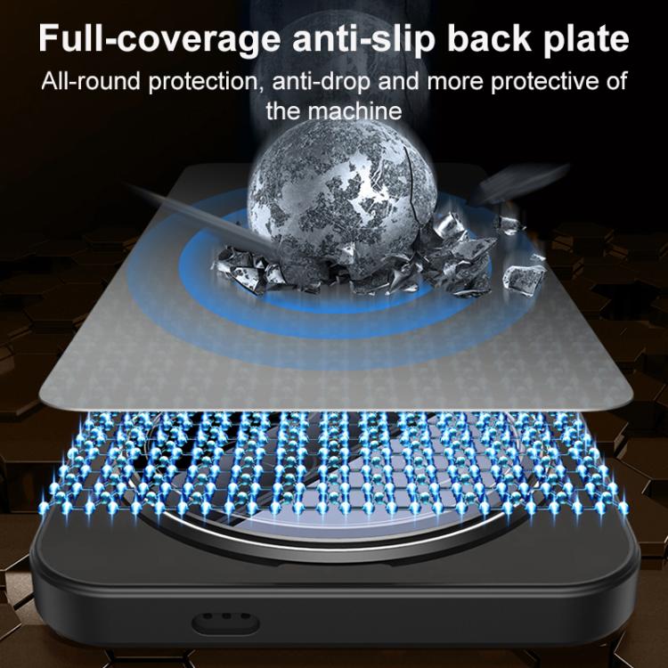 For Honor Magic8 Ice Magnetic Straight Edge Lens Holder Magnetic Phone Case