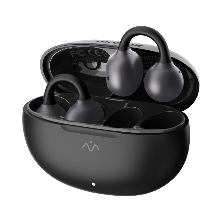 MOMAX 1-Vibe Clip M.IN.D True Wireless Clip Noise Reduction Bluetooth 6.0 Earphones