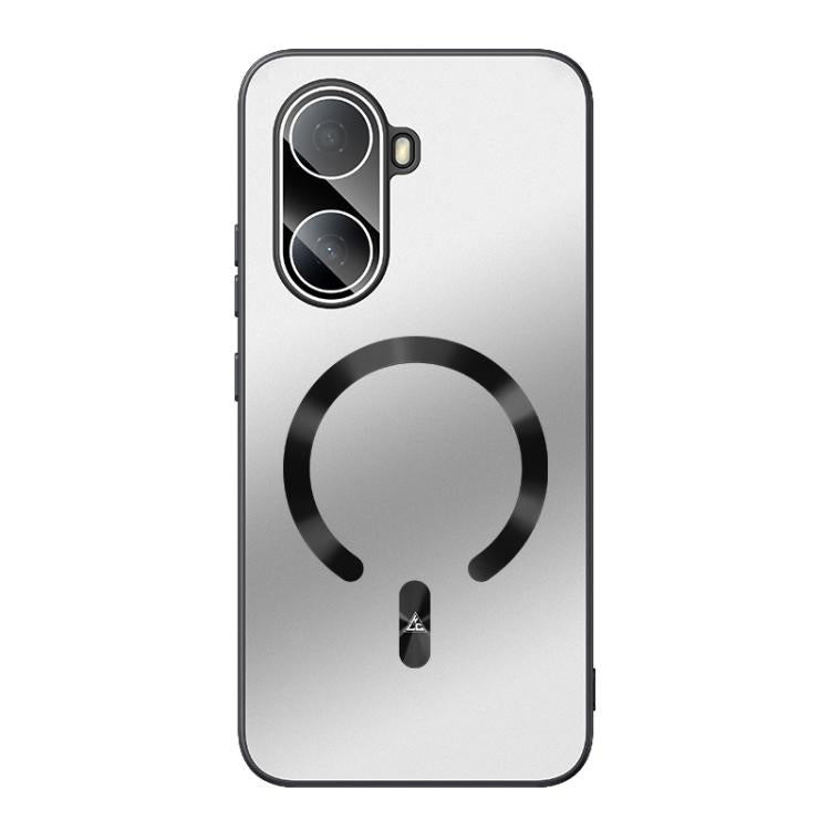 For Huawei Enjoy 80 Plus Ice Magnetic Explosion-proof Lens Film PC Phone Case