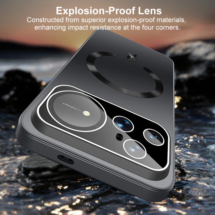 For Huawei nova 15 Ultra Ice Magnetic Explosion-proof Lens Film PC Phone Case