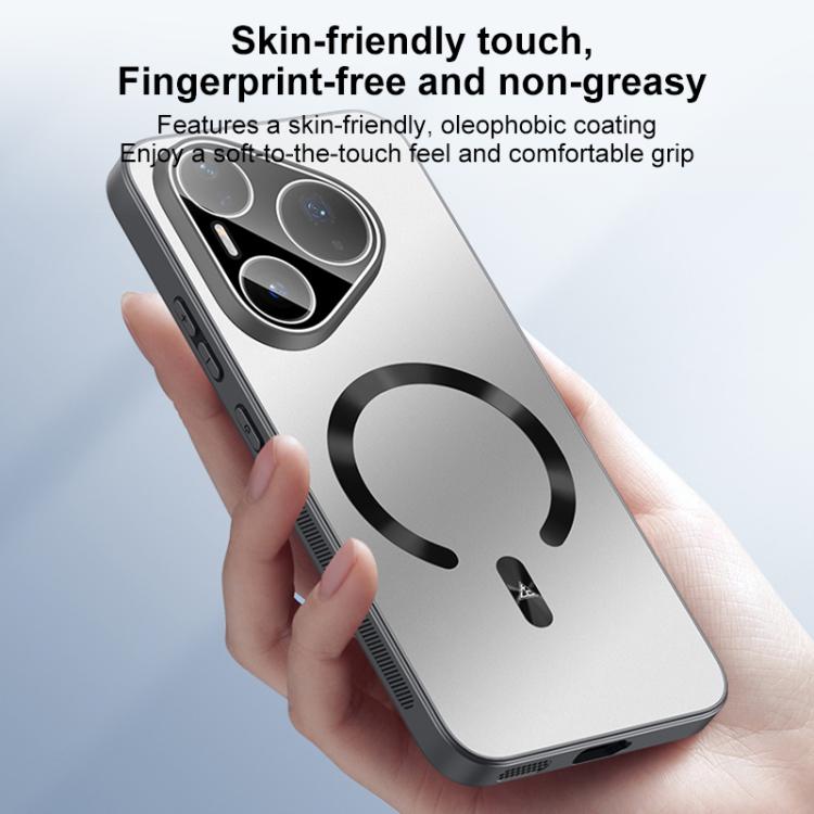 For Huawei Pura 80 Ice Magnetic Explosion-proof Lens Film PC Phone Case