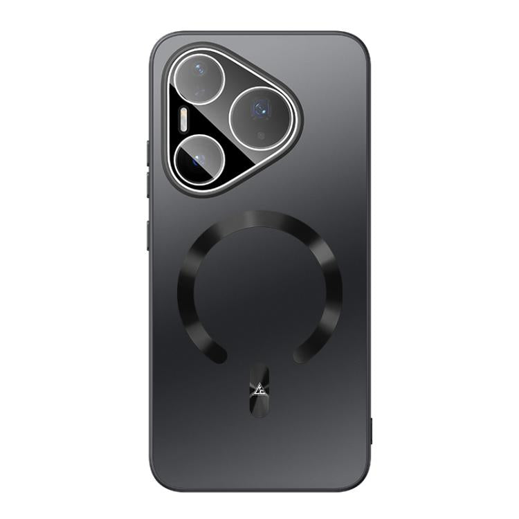 For Huawei Pura 80 Pro Ice Magnetic Explosion-proof Lens Film PC Phone Case