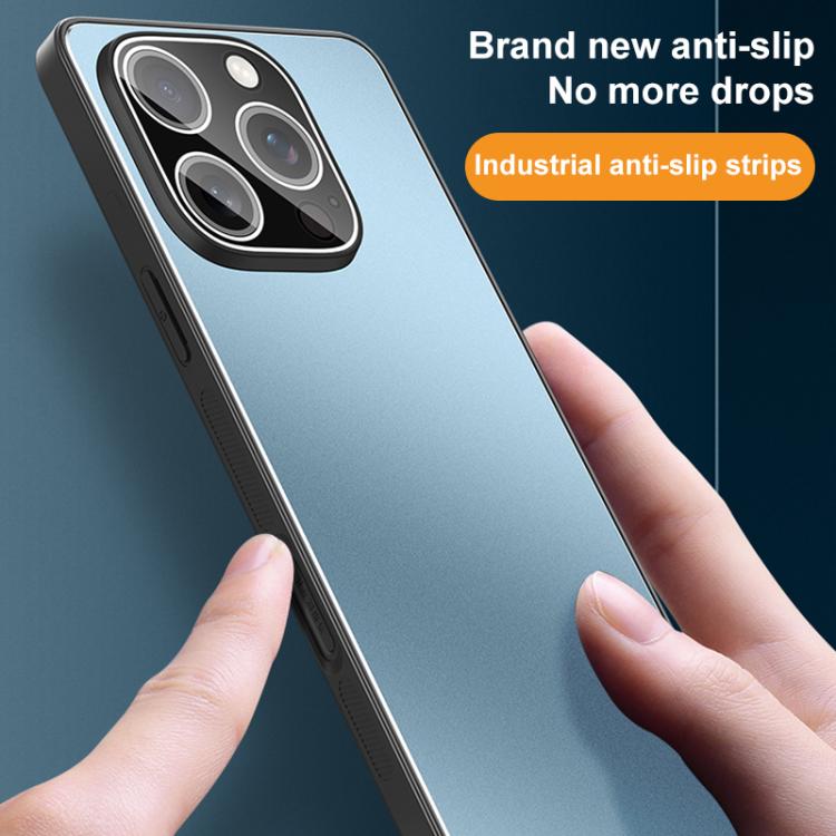For iPhone 17 Golden Shield Metal Frosted Lens Film Phone Case