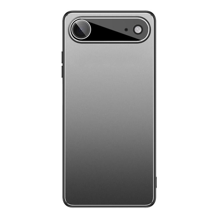For iPhone Air Golden Shield Metal Frosted Lens Film Phone Case