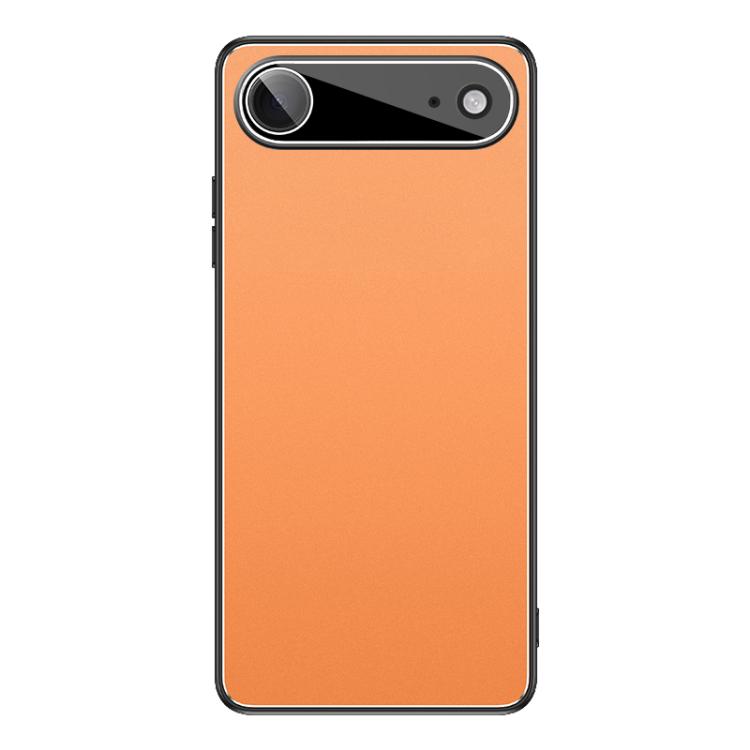 For iPhone Air Golden Shield Metal Frosted Lens Film Phone Case