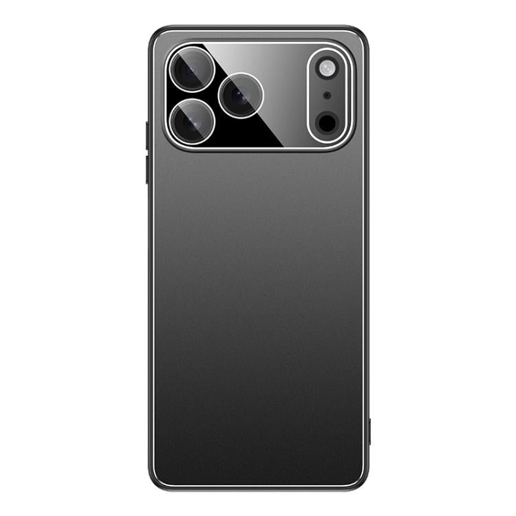 For iPhone 17 Pro Golden Shield Metal Frosted Lens Film Phone Case