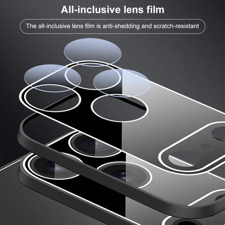 For iPhone 17 Pro Max Golden Shield Metal Frosted Lens Film Phone Case