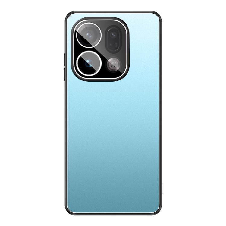 For OPPO Find X9 Golden Shield Metal Frosted Lens Film Phone Case