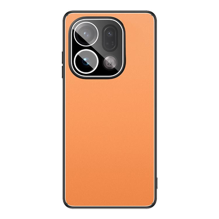 For OPPO Find X9 Golden Shield Metal Frosted Lens Film Phone Case