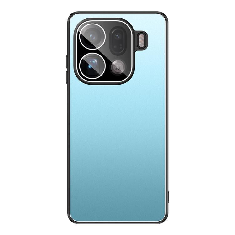For OPPO Find X9 Pro Golden Shield Metal Frosted Lens Film Phone Case