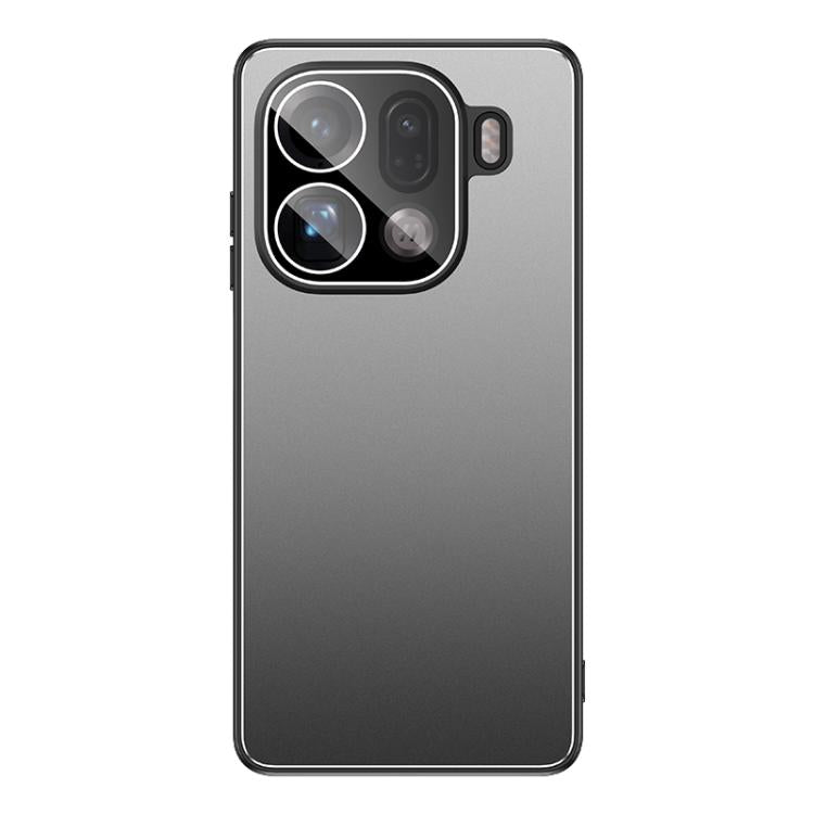 For OPPO Find X9 Pro Golden Shield Metal Frosted Lens Film Phone Case