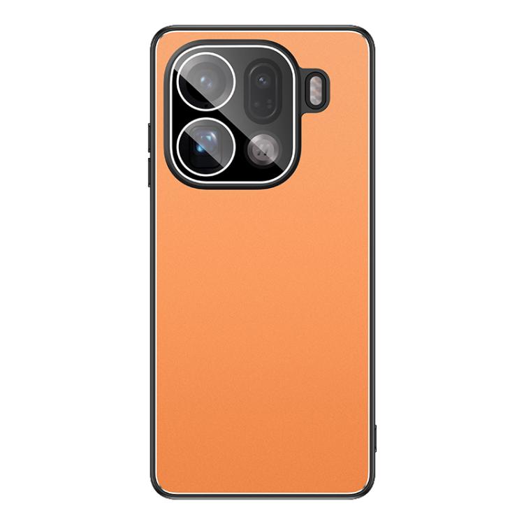 For OPPO Find X9 Pro Golden Shield Metal Frosted Lens Film Phone Case