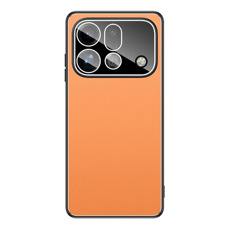 For OPPO Find X9s Pro 5G Golden Shield Metal Frosted Lens Film Phone Case