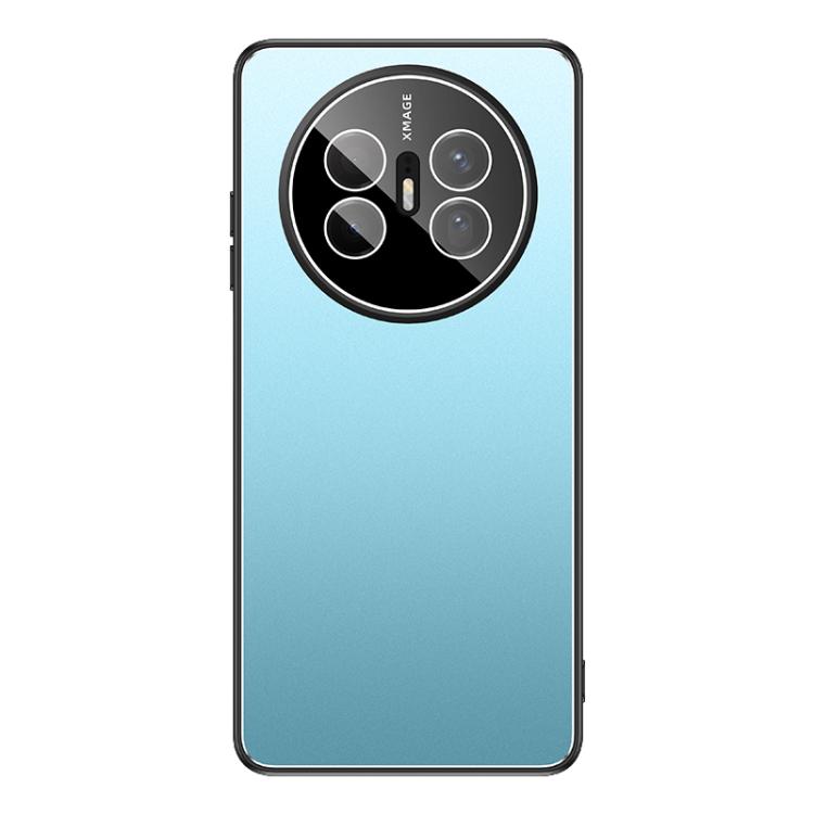 For Huawei Mate 70 Air Golden Shield Metal Frosted Lens Film Phone Case