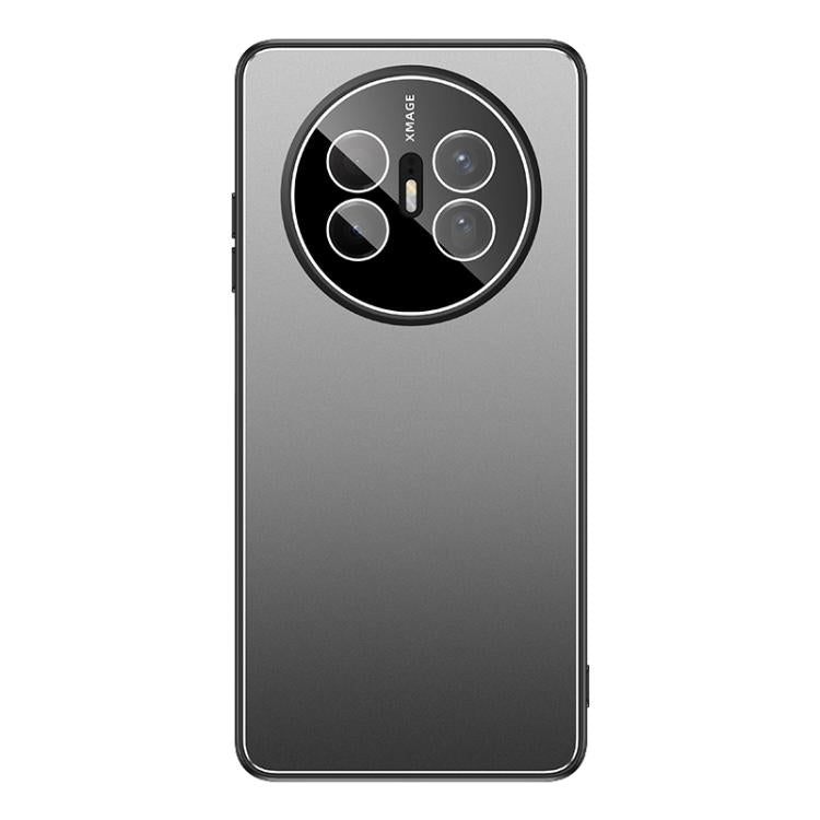 For Huawei Mate 70 Air Golden Shield Metal Frosted Lens Film Phone Case