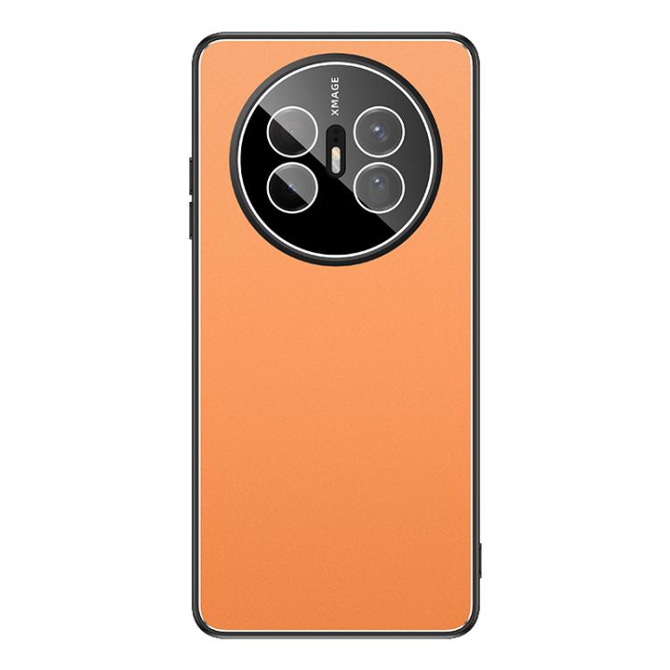 For Huawei Mate 70 Air Golden Shield Metal Frosted Lens Film Phone Case