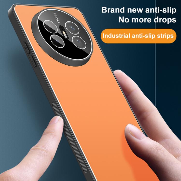 For Huawei Mate 70 Air Golden Shield Metal Frosted Lens Film Phone Case