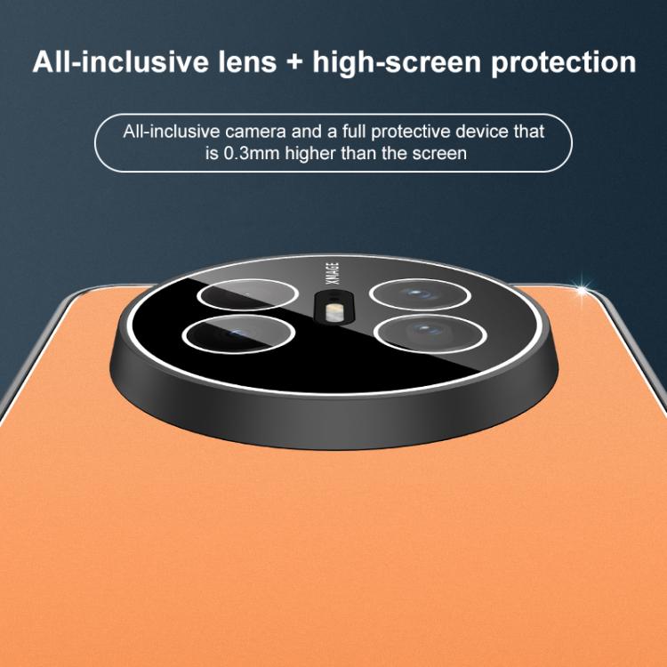 For Huawei Mate 70 Air Golden Shield Metal Frosted Lens Film Phone Case