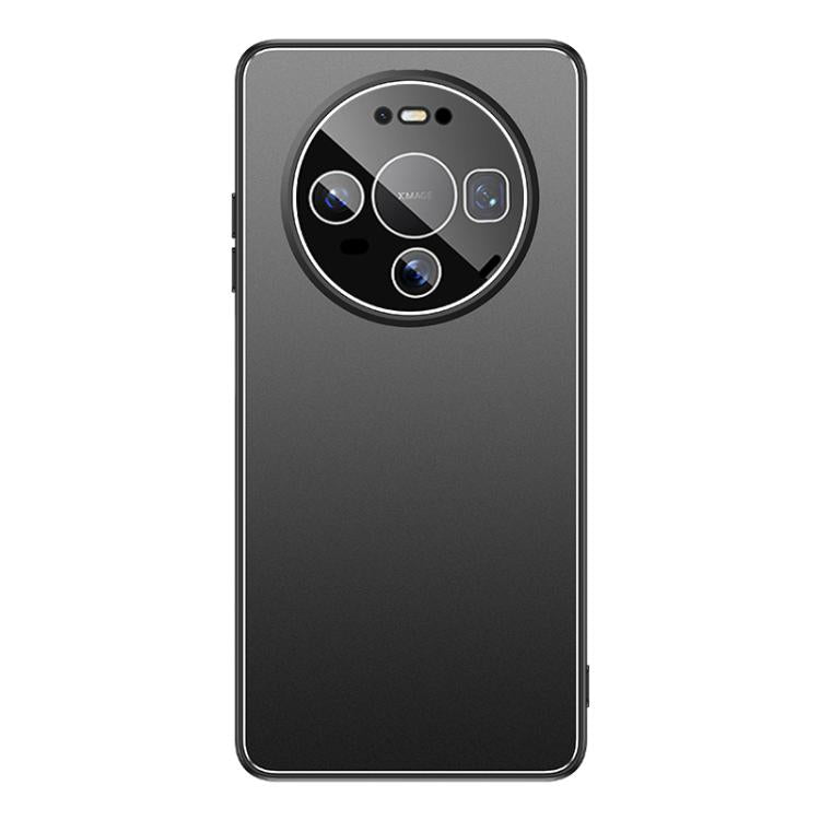 For Huawei Mate 80 Golden Shield Metal Frosted Lens Film Phone Case