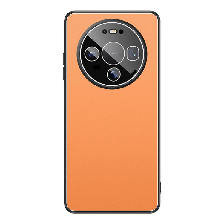 For Huawei Mate 80 Pro Golden Shield Metal Frosted Lens Film Phone Case