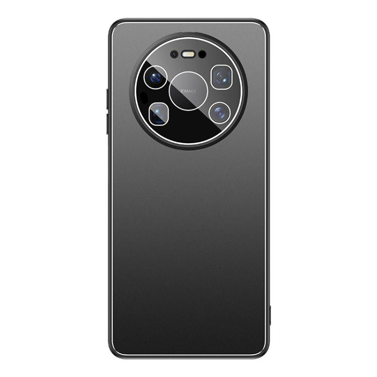 For Huawei Mate 80 Pro Max Golden Shield Metal Frosted Lens Film Phone Case
