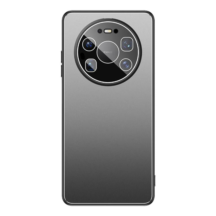 For Huawei Mate 80 Pro Max Golden Shield Metal Frosted Lens Film Phone Case