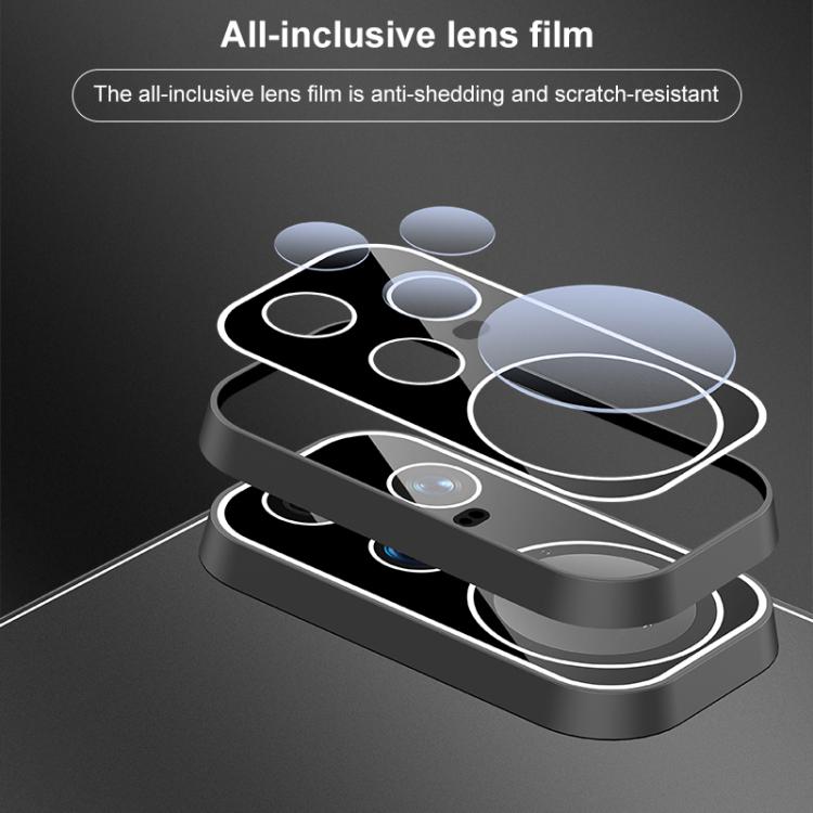 For Huawei nova 15 Golden Shield Metal Frosted Lens Film Phone Case