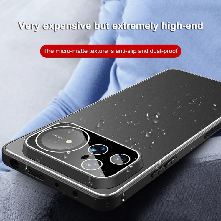 For Huawei nova 15 Golden Shield Metal Frosted Lens Film Phone Case