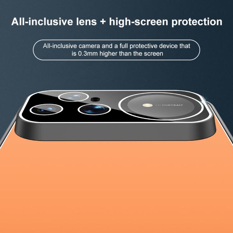 For Huawei nova 15 Golden Shield Metal Frosted Lens Film Phone Case