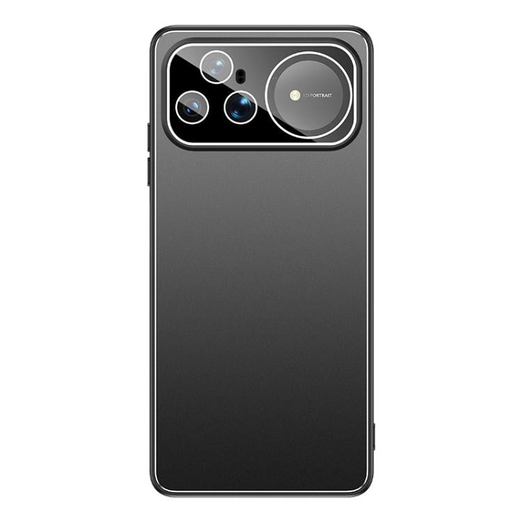 For Huawei nova 15 Ultra Golden Shield Metal Frosted Lens Film Phone Case