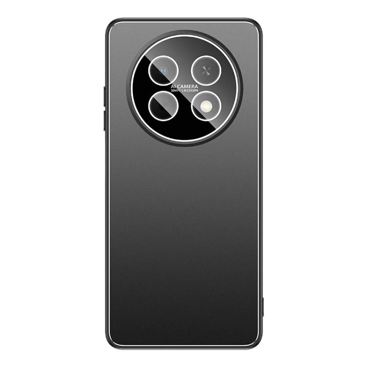 For Huawei Enjoy 90 Pro Max Golden Shield Metal Frosted Lens Film Phone Case