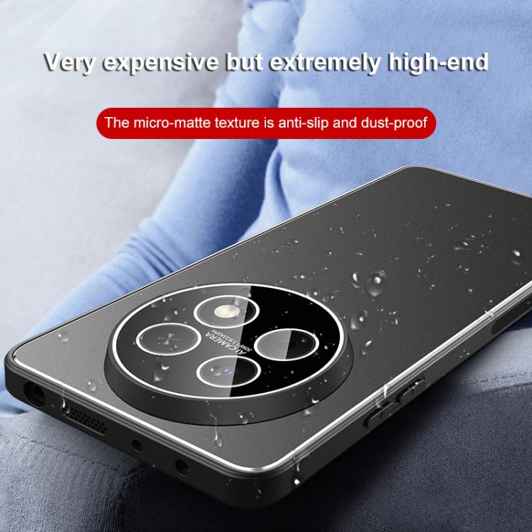 For Huawei Enjoy 90 Pro Max Golden Shield Metal Frosted Lens Film Phone Case