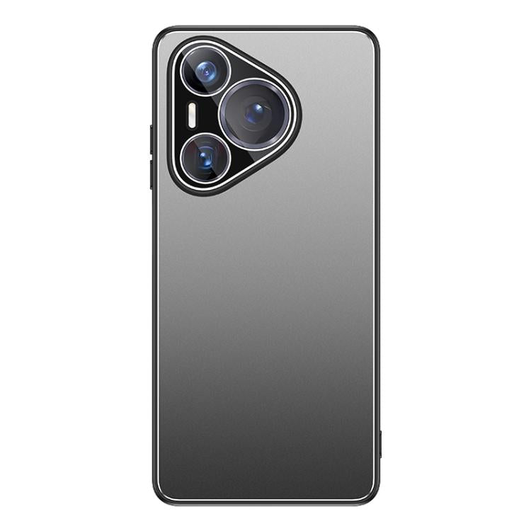 For Huawei Pura 80 Ultra Golden Shield Metal Frosted Lens Film Phone Case