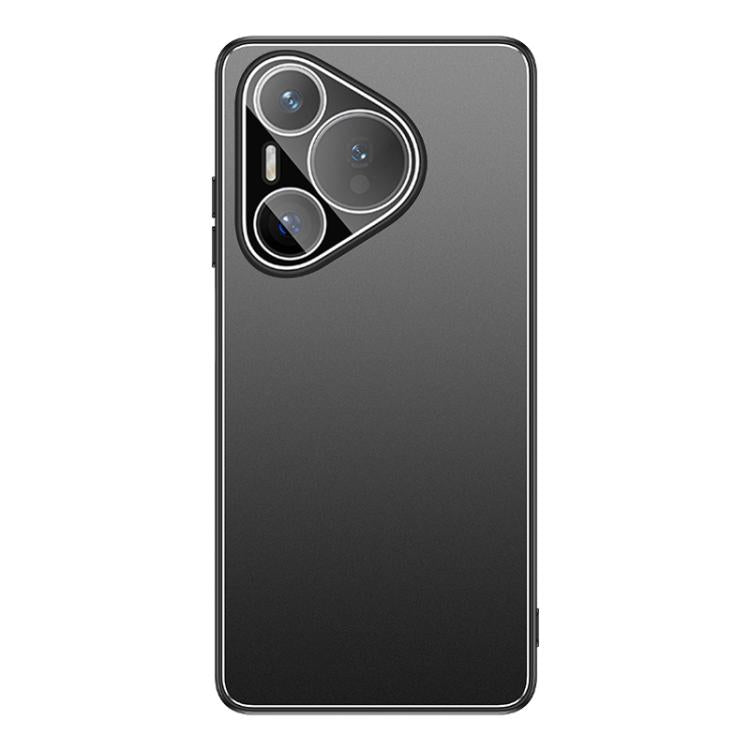 For Huawei Pura 80 Pro Golden Shield Metal Frosted Lens Film Phone Case