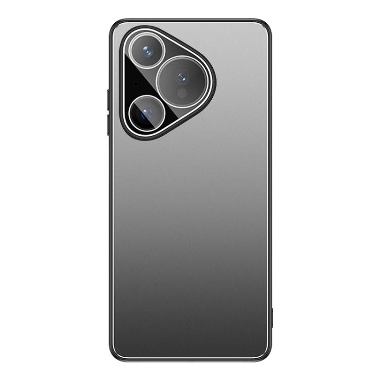 For Huawei Pura 80 Golden Shield Metal Frosted Lens Film Phone Case