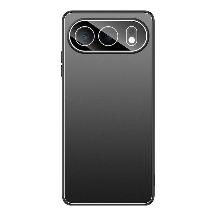 For Honor 500 Global 155.8mm Golden Shield Metal Frosted Lens Film Phone Case