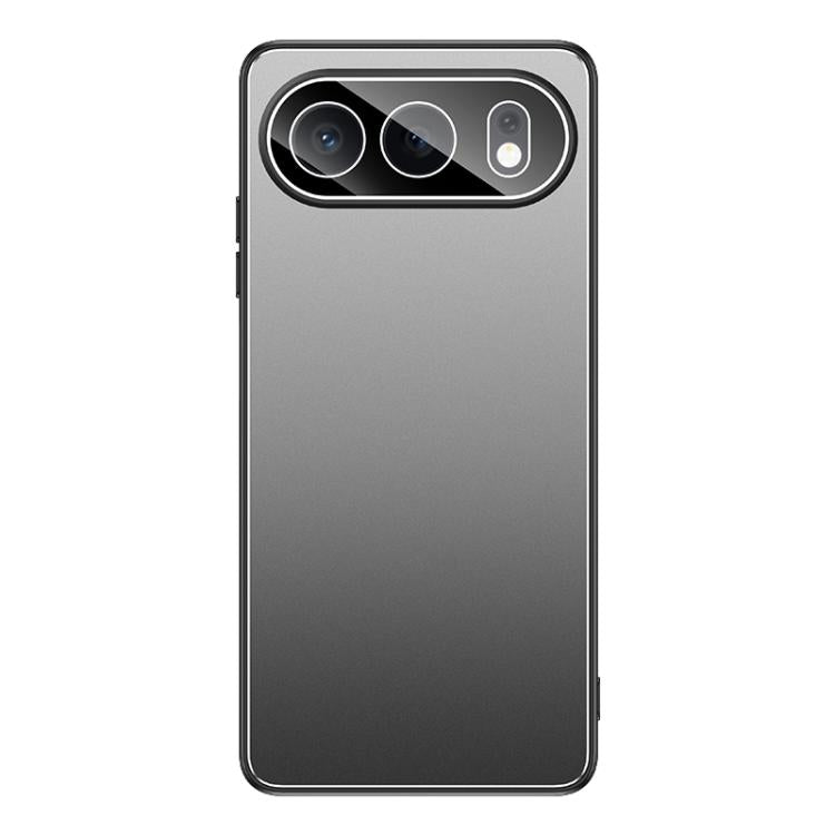 For Honor 500 Global 155.8mm Golden Shield Metal Frosted Lens Film Phone Case