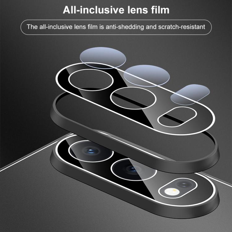 For Honor 500 Pro Global 155.8mm Golden Shield Metal Frosted Lens Film Phone Case