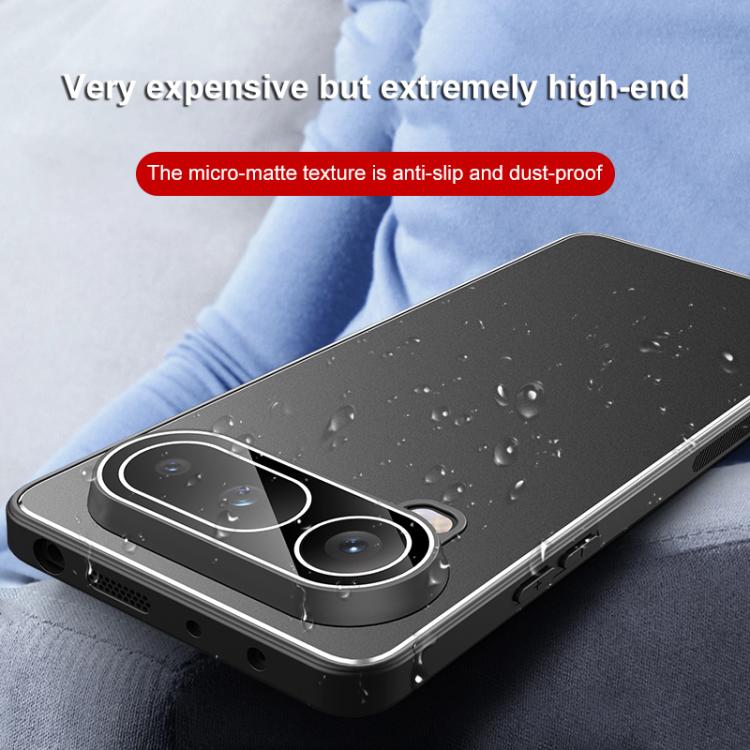 For Honor Magic8 Pro Air Golden Shield Metal Frosted Lens Film Phone Case