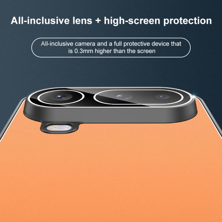 For Honor Magic8 Pro Air Golden Shield Metal Frosted Lens Film Phone Case
