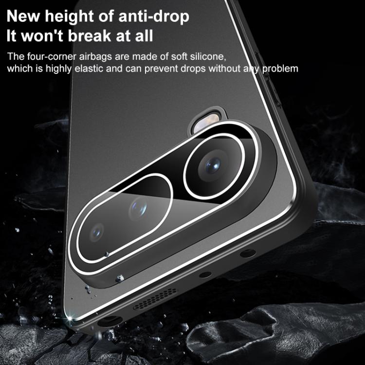 For Honor Magic8 Pro Air Golden Shield Metal Frosted Lens Film Phone Case