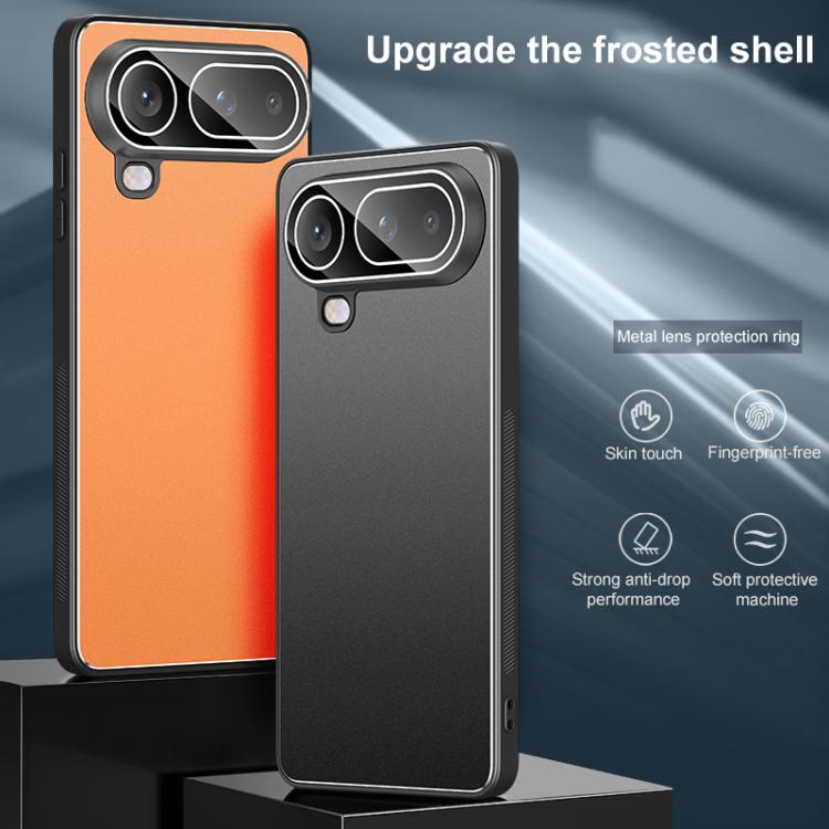 For Honor Magic8 Pro Air Golden Shield Metal Frosted Lens Film Phone Case